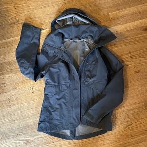 NAU rain shell jacket